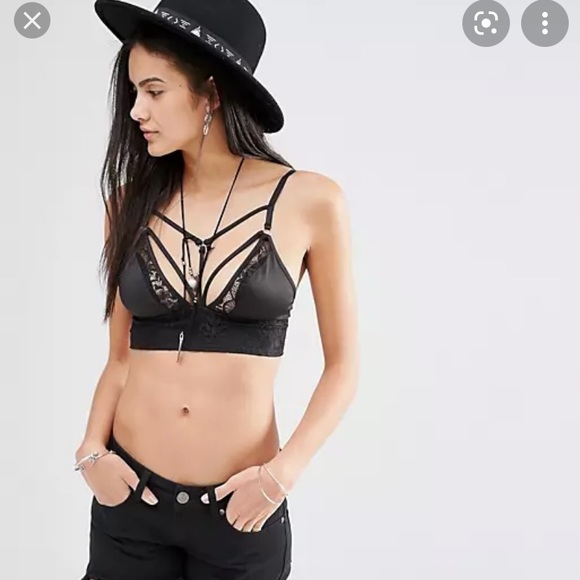 missguided lace bralet